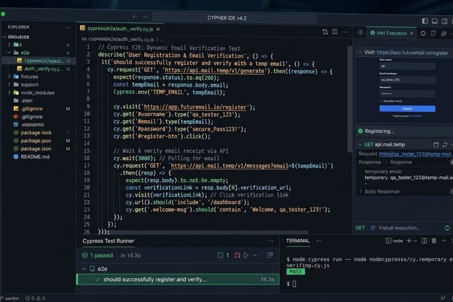 How QA Testers & Engineers Automate Signup Testing with Temp Mail